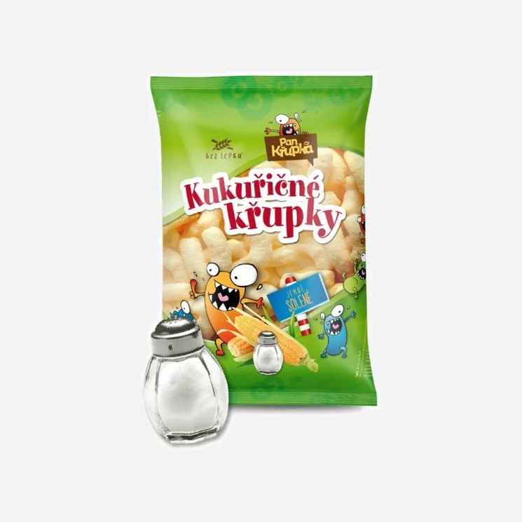 Chrumky kukuričné jemne solené