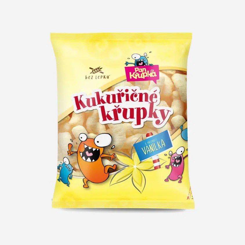 Chrumky kukuričné vanilkové
