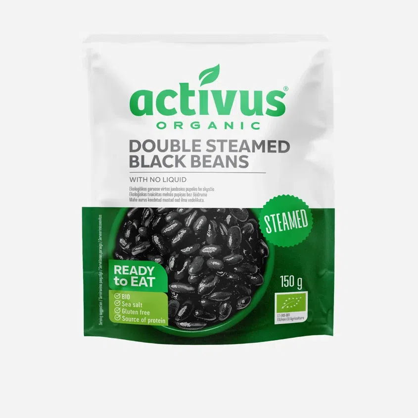 Čierna fazuľa bez nálevu BIO