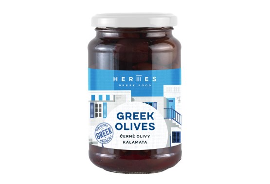 Čierne olivy Kalamata bez kôstky