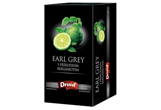 Čierny ochutený čaj Earl Grey s prírodným bergamotom