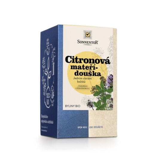 Citrónová materina dúška BIO