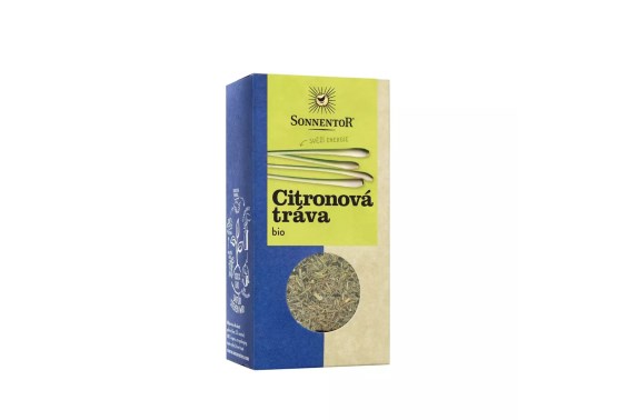 Citrónová tráva bio rezaná