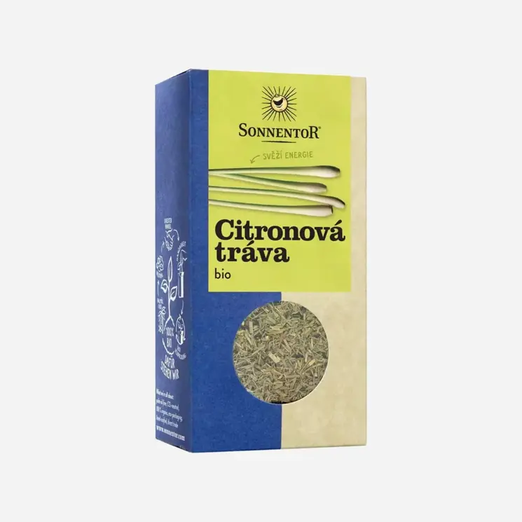 Citrónová tráva rezaná BIO