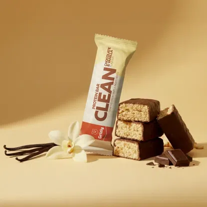 CLEAN Protein bar Chocolate & Vanilla