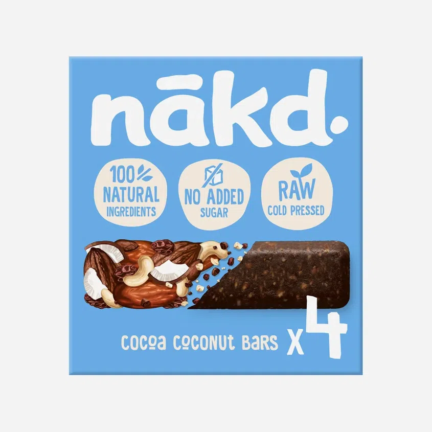 Cocoa Coconut - RAW ovocné a orechové tyčinky s kokosom 35g x 4