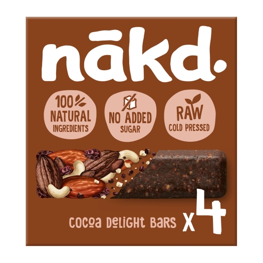 Cocoa Delight - Ovocno-orieškové RAW tyčinky s kakaom 35g x 4