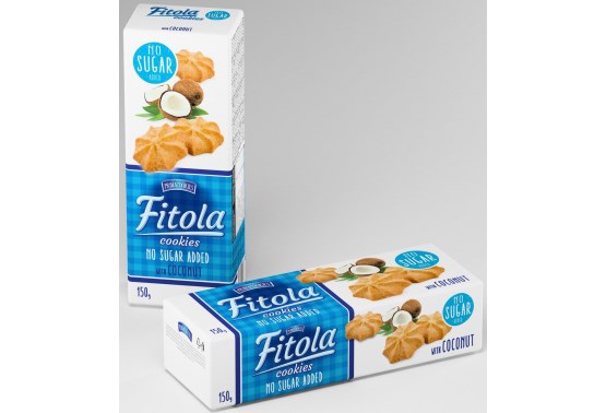 Coconut Krehké sušienky so sušeným kokosom bez pridaného cukru