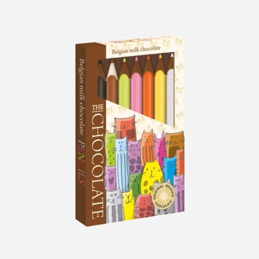 Čoko pastelky mliečne