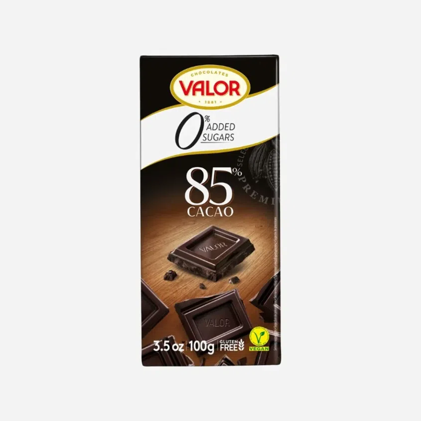 Čokoláda bez cukru 85%