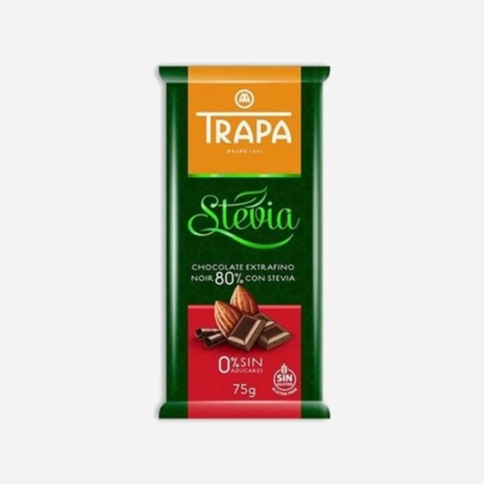 Čokoláda horká 80% kakaa so steviou