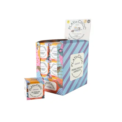 Čokoláda ohrozené zvieratká BIO