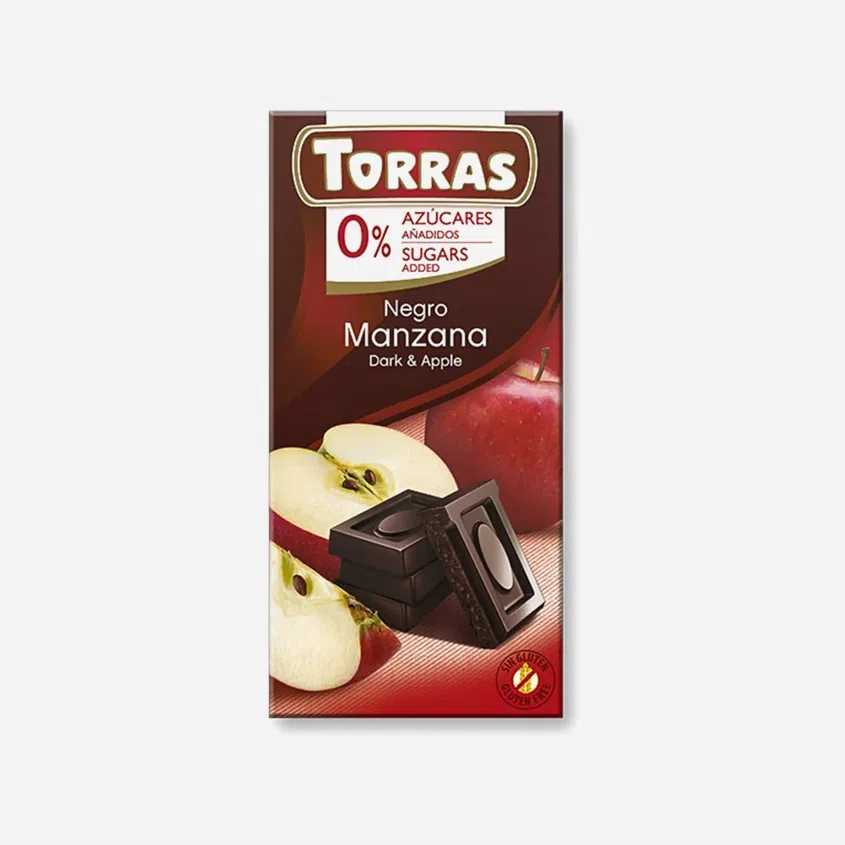 čokoláda s jablkom