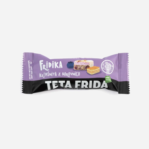 Čokoládová tyčinka Krémový rez s čučoriedkami