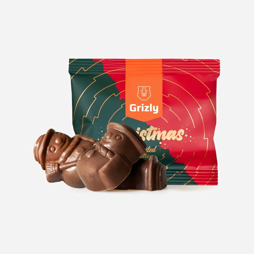 Čokoládoví snehuliaci s náplňou