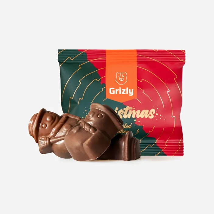 Čokoládoví snehuliaci s náplňou