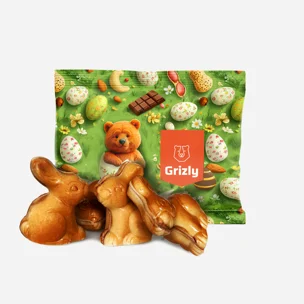 Čokoládoví zajačikovia s náplňou