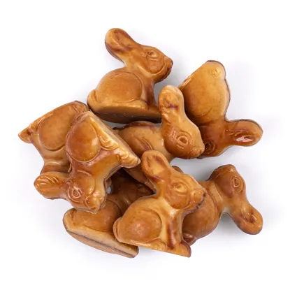 Čokoládoví zajačikovia s náplňou