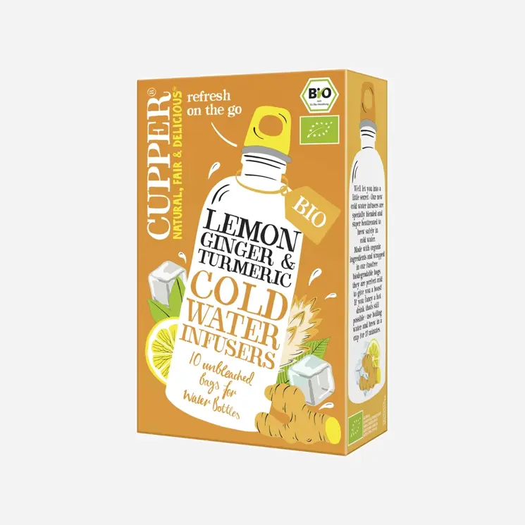 Cold Water Infusers Citrón, zázvor a kurkuma
