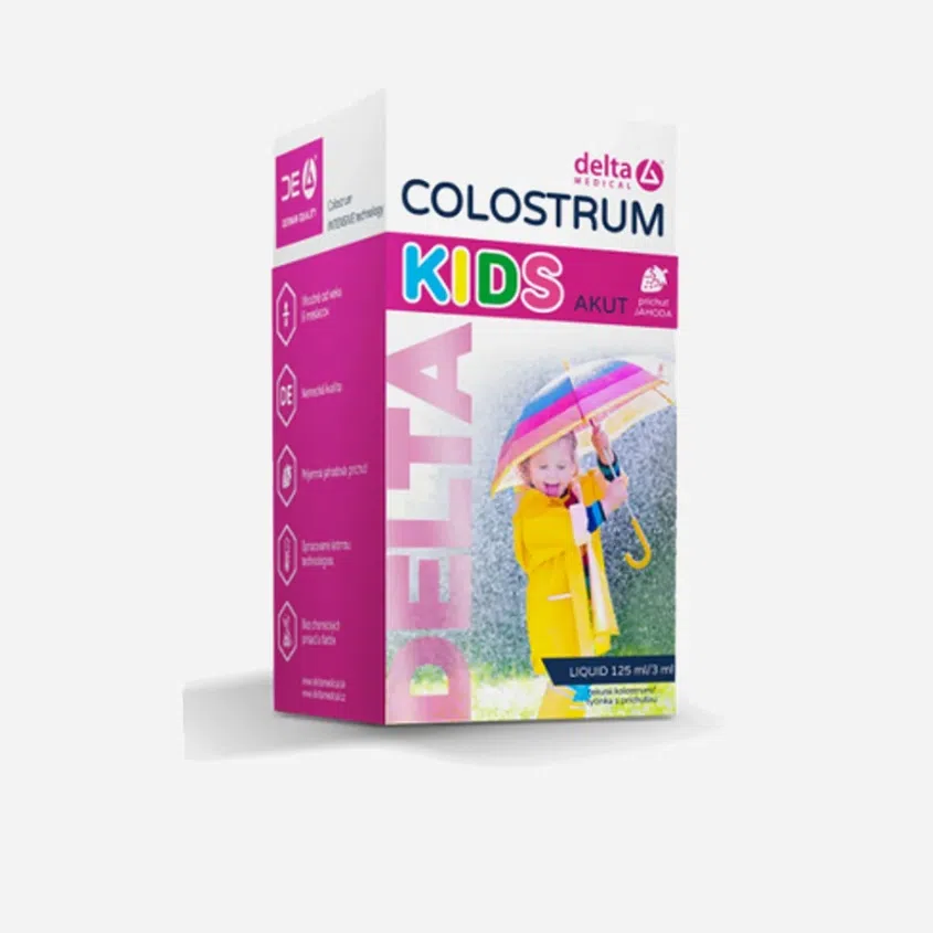 Colostrum Kids jahoda sirup