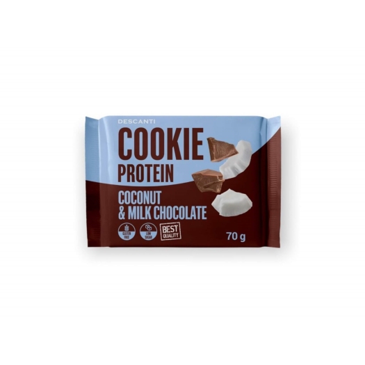 Cookie proteín kokos a mliečna čokoláda