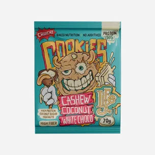 Cookies cashew coconut & white choco