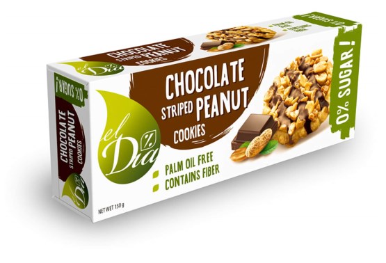 Cookies s arašidy a čokoládou