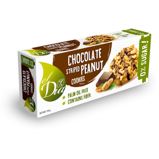 Cookies s arašidy a čokoládou