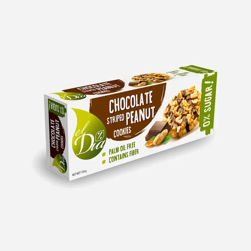 Cookies s arašidy a čokoládou