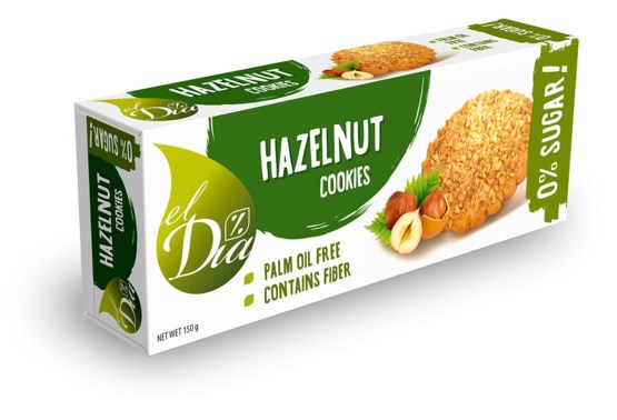 Cookies s lieskovými orieškami