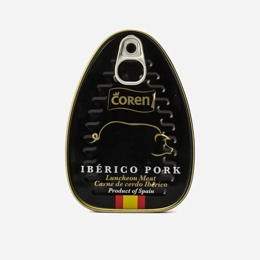 Coren Vařené maso - Iberico 200g  plech