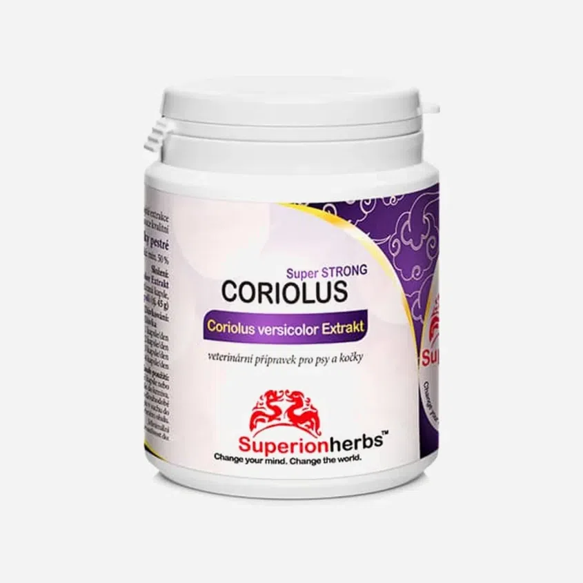 Coriolus versicolor Extrakt 50% polysacharidov 90 kapsúl