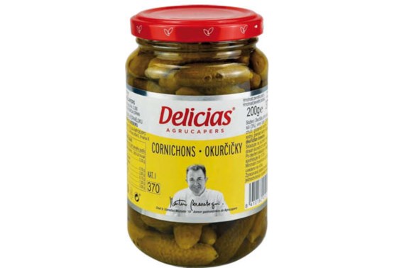 cornichons uhorčičky mini