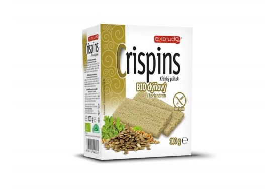 Crispins tekvicový Koriander 2x50 g