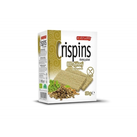Crispins tekvicový Koriander 2x50 g