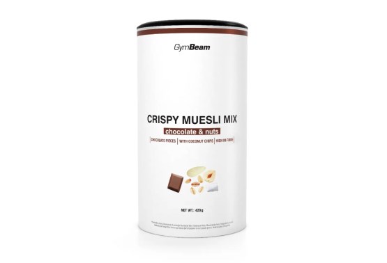 Crispy Muesli Mix čokoláda oriešky