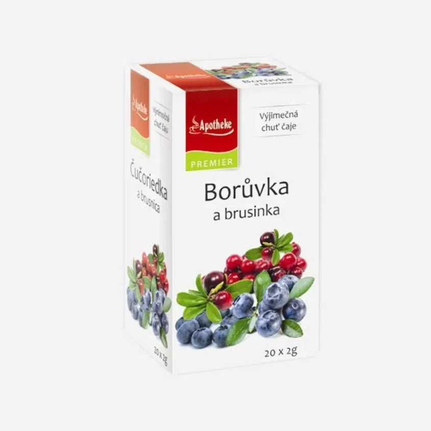 Čučoriedka a brusnica 20 sáčkov