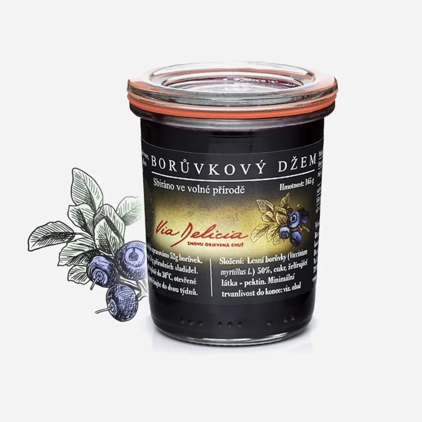 Čučoriedkový džem