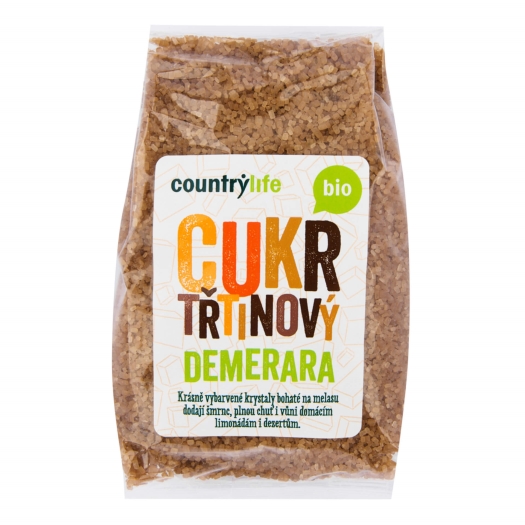 Cukor trstinový Demerara BIO