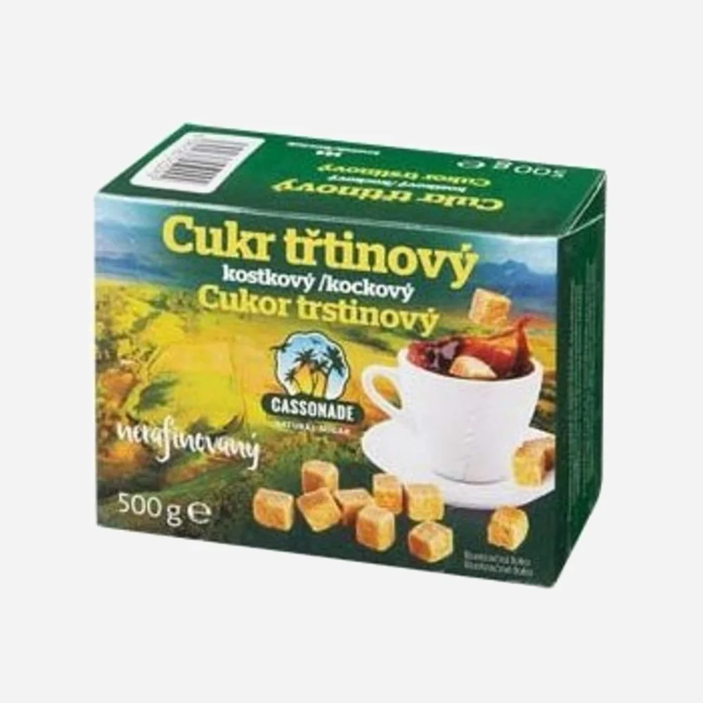 Cukor trstinový kocky