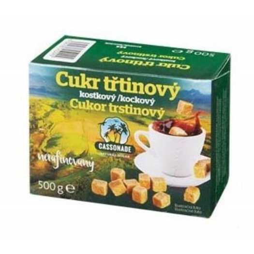 Cukor trstinový kocky