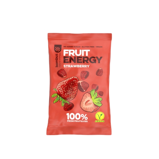 Cukríky Fruit energy jahoda