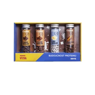 Cvrčky v čokoláde - darčekový set 4 chutí