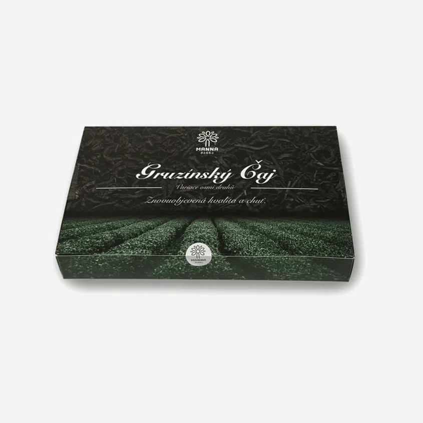 Darčeková kazeta ôsmich druhov čajov, 40 vrecúšok