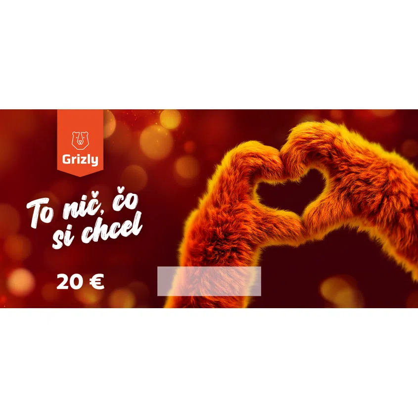 Darčekový poukaz Grizly