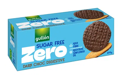 Dark Choc digestive biscuits oblátky bez cukru s čokoládou 270 g