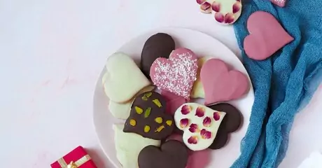 Tip na valentínsky darček: krehké maslové sušienky