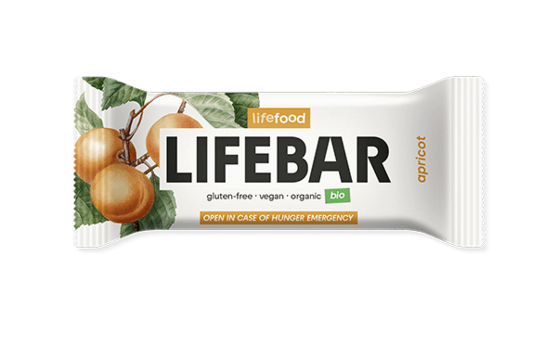 Lifefood Lifebar Tyčinka marhuľová raw BIO 40 g