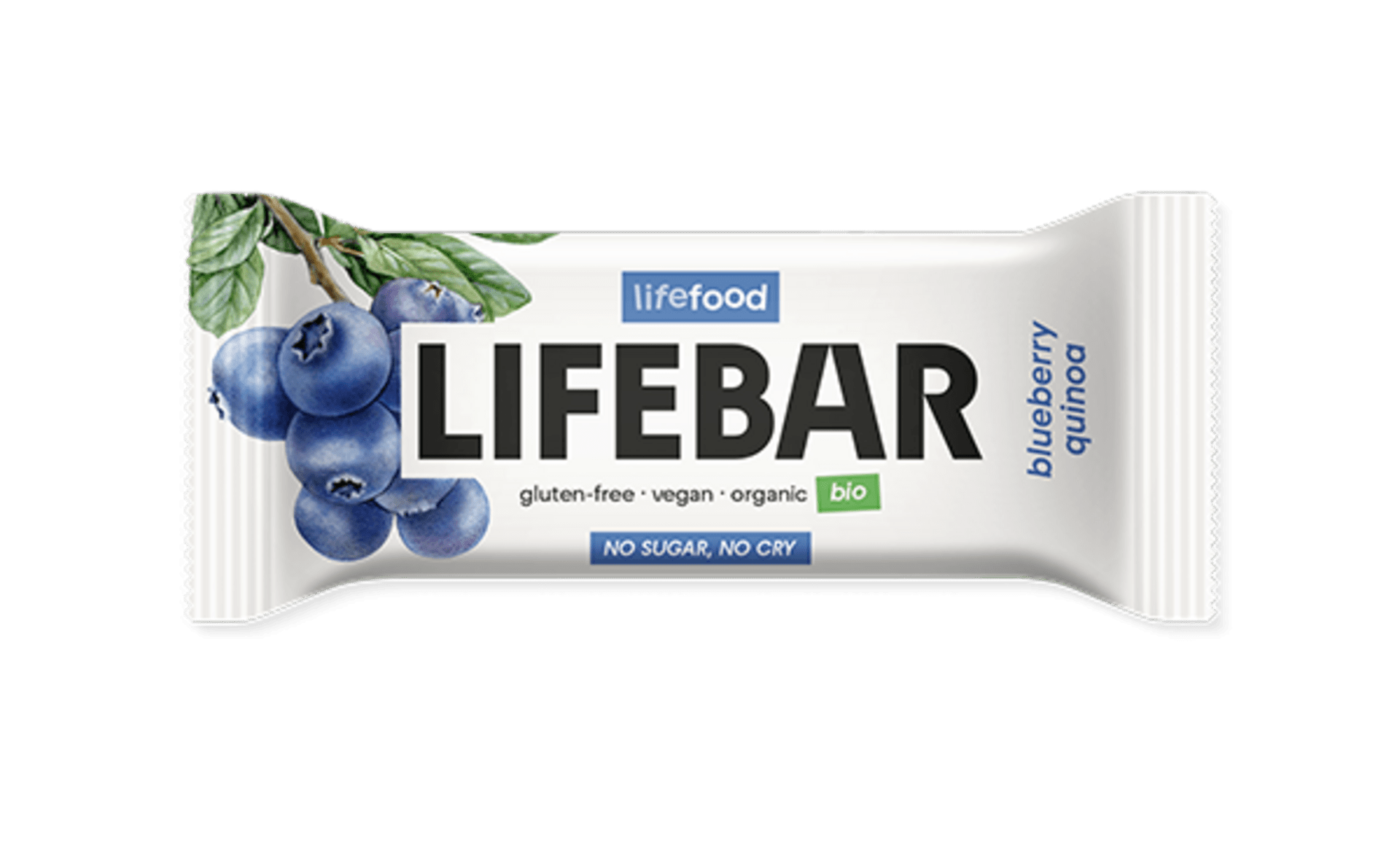 Lifefood Lifebar Tyčinka čučoriedková s quinoou raw BIO 40 g