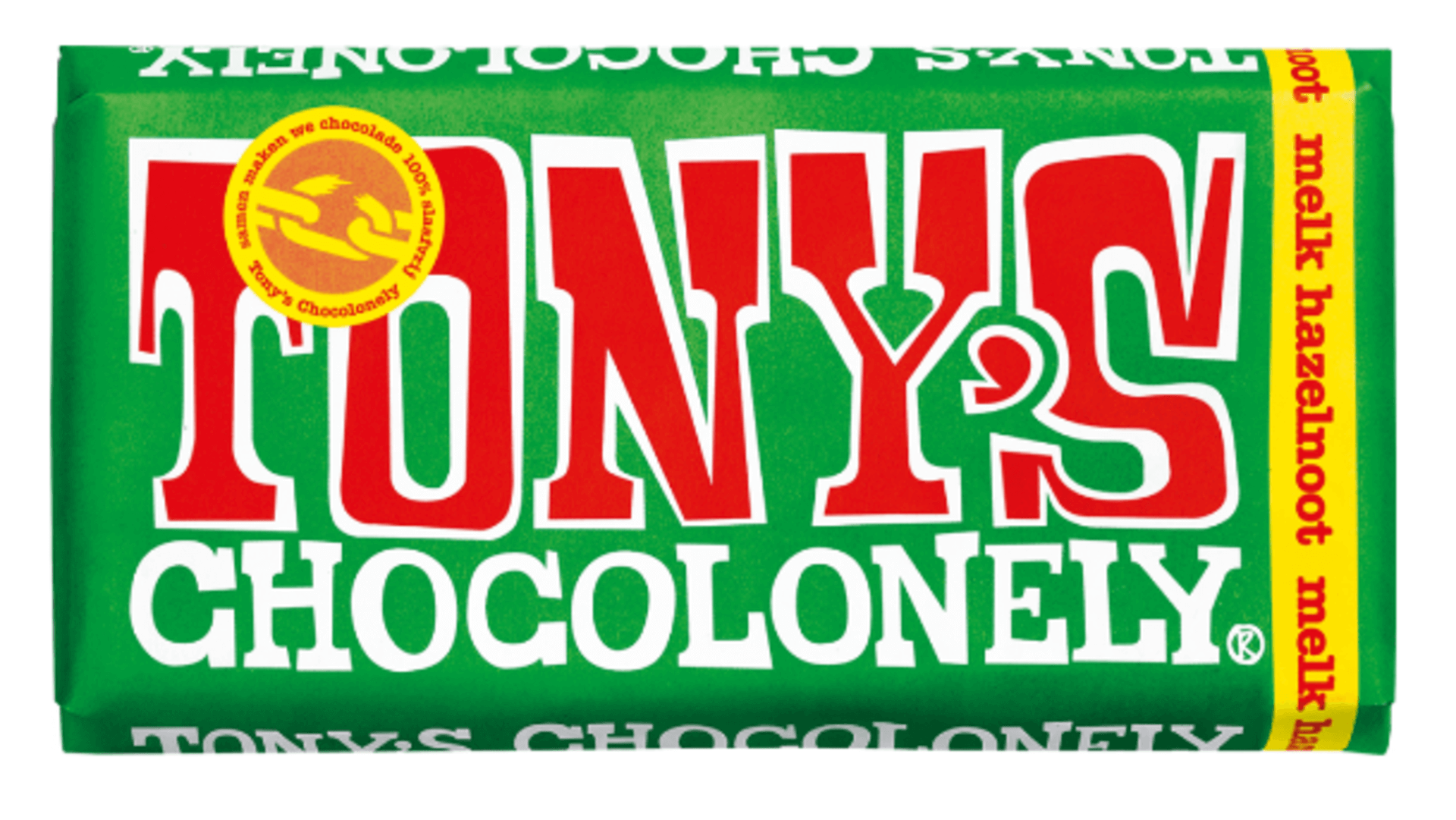 Tony&apos;s Chocolonely Mliečna čokoláda s orieškami 180 g